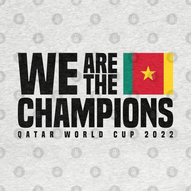 Qatar World Cup Champions 2022 - Cameroon by Den Vector